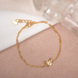 Pulseras Broche - Mariposa Gold