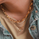 Collares - Link Heart Eslabones