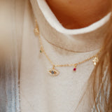 Collares - Ojo Turco Rainbow