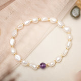 Pulseras Cuarzos - Amatista
