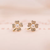 Aretes Mini - Trébol circoncitos