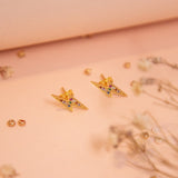Aretes Mini - Rayo Rainbow