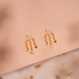 Aretes Mini - Cielo de Estrellas y Luna