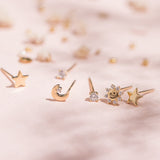 Aretes Mini - Estrellas