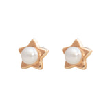 Aretes Mini - Abridores Estrella Perlada