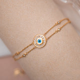 Pulseras Broche - Ojo Turco Protector