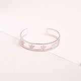 Pulseras Bangles - Happy Silver Stars