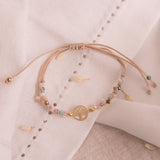 Pulseras Hilo Murano - Arbol de la Vida Pastel