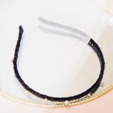 Diadema - Guadalupe Negro Perlas