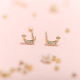 Aretes Mini - Luna y Estrellita