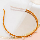 Diadema - Guadalupe Camel Perlitas