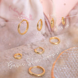 Argollas - Clasicas Slim 1.2cm