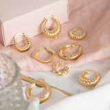 Argollas - Candongas Bold "S"
