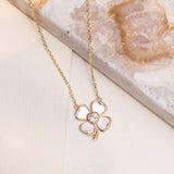 Collares - Trébol Nacarado