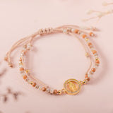 Pulseras Hilo Murano - Guadalupe