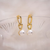 Aretes mini - Perla Chic