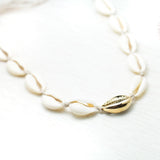 Choker - Full Caracol uno Dorado