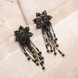 Maxi Aretes - Floral Fiesta Black