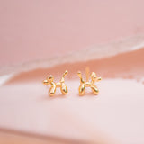 Aretes Mini - Dog Gold
