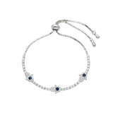 Pulseras Regulable - Manos Hamsa Silver