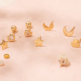 Aretes Mini - Abridores Estrellas