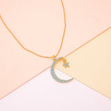 Collares - Luna Turquesa Estrellita