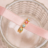 Anillos - Ojo turco luz multicolor