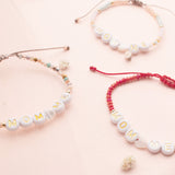 Pulseras Hilo Murano - Kids Mom Loves Me Para Niña