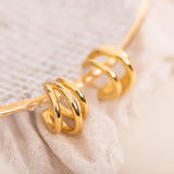 Argollas - Triple Gold