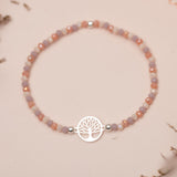Pulseras Murano - Árbol de la Vida Silver
