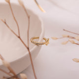 Ear Cuff - Mariposita y circones