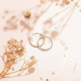 Argollas - Basic Slim Silver