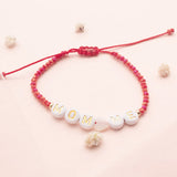 Pulseras Hilo Murano - Kids Mom Loves Me Para Niña