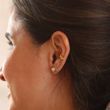 Aretes Mini - Bouquet mini de Perlas