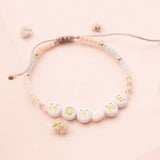 Pulseras Hilo Murano - Kids Mom Loves Me Para Niña