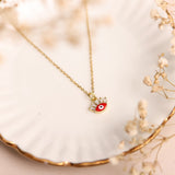Collares - Ojo Turco Rojo