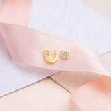 Aretes Mini - Corazón Love u