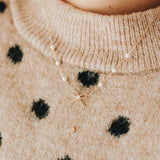 Collares - Lazo Cristal y Perlas