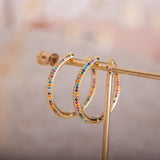 Argollas - Rainbow Hoops