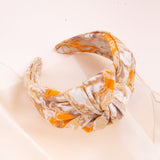 Diadema - Tie Dye - Mostaza Ancha