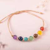 Pulseras Hilo Nudo - 7 Chakras