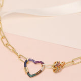 Collares - Rainbow Heart