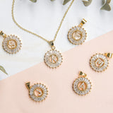 Collares - Iniciales circones
