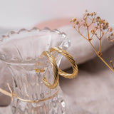 Argollas - Twist Hoops M