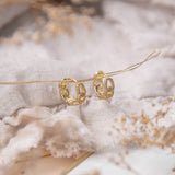 Argollas - Chain Cristal