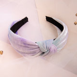 Diadema - Tie Dye Tono Lila Celeste