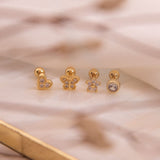 Aretes Mini - Punto de Luz