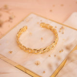 Pulseras Eslabones - Chunky Gold