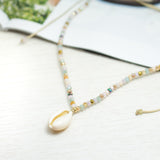 Choker - Caracol Combinación Pastel Murano