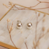 Aretes Mini - Bombas L silver